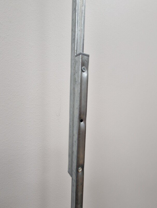 Détail du renfort télescopique