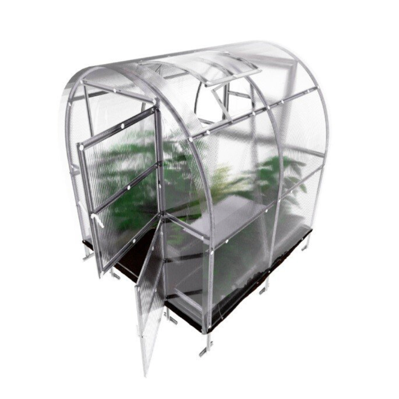 Serre de jardin polycarbonate compacte – L'Essentielle