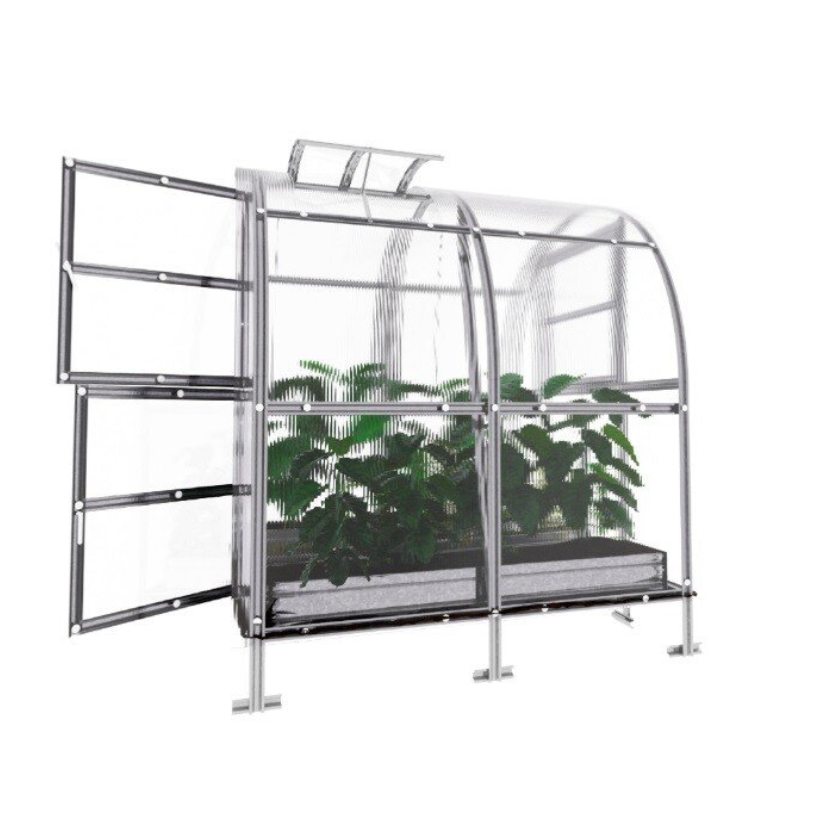Serre de jardin polycarbonate compacte – L'Essentielle