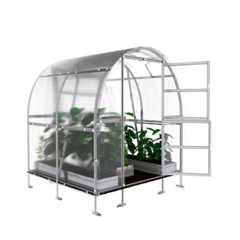 Serre de jardin polycarbonate compacte – L'Essentielle