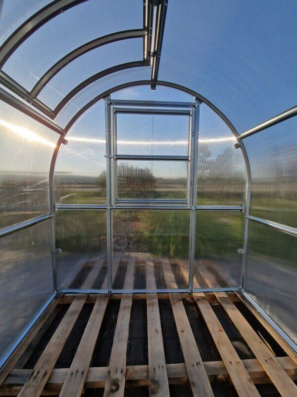 Serre de jardin polycarbonate compacte – L'Essentielle