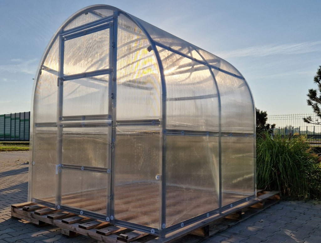 Serre de jardin polycarbonate compacte – L'Essentielle