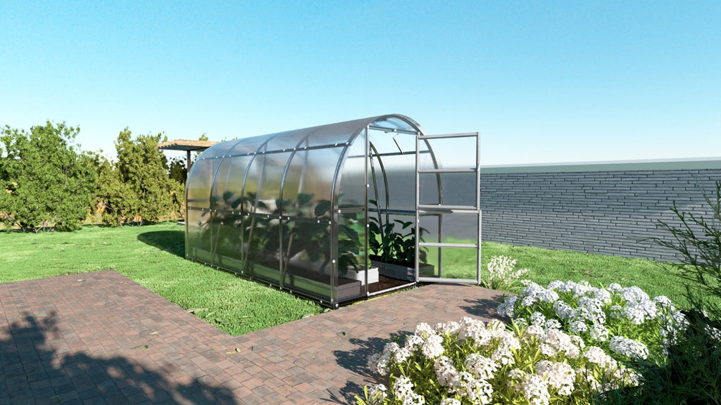 Serre de jardin polycarbonate compacte – L'Essentielle