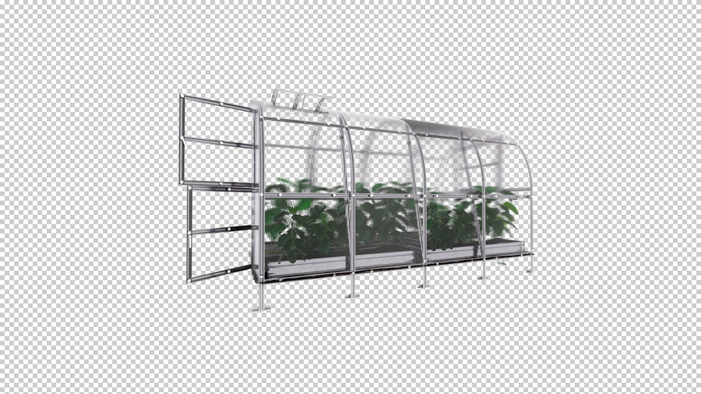 Serre de jardin polycarbonate compacte – L'Essentielle