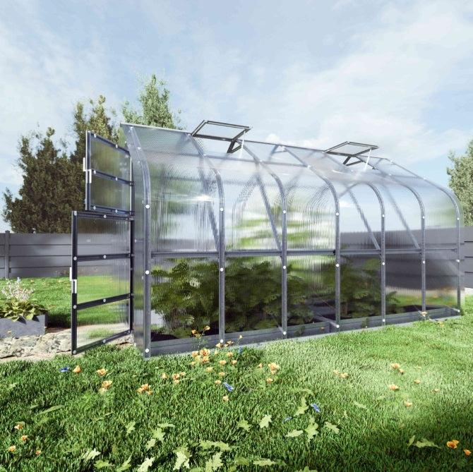 Serre de jardin polycarbonate design – La Bastide