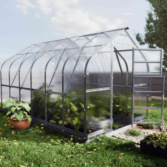 Serre de jardin polycarbonate design – La Bastide